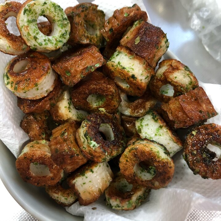 簡単おかず 夕飯にもう1品ちくわの磯辺揚げ レシピ 作り方 By ちえふき 楽天レシピ